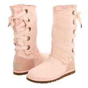 pink tie uggs